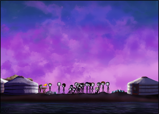 Colorization of frame 3031