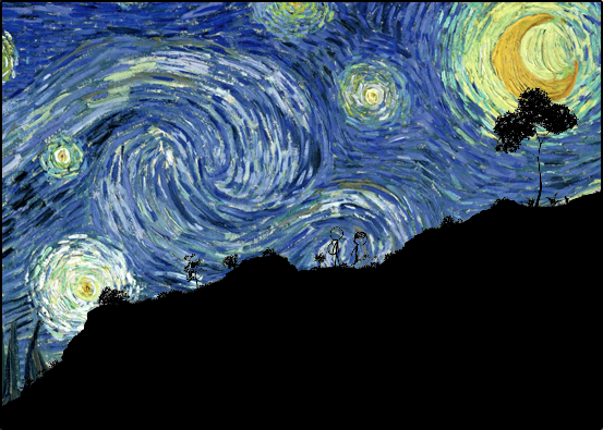 Colorization of frame 2354