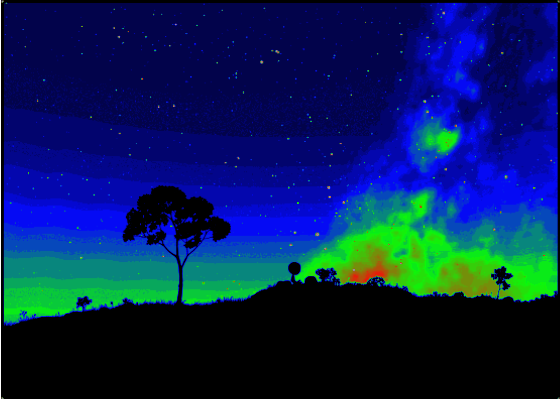 Colorization of frame 2415