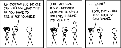 Morpheus needs a buffyhat.